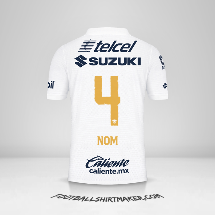 Maillot Pumas UNAM 2021/2022 -  nom - 4