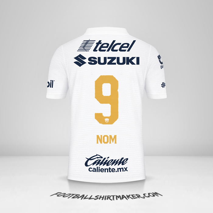 Maillot Pumas UNAM 2021/2022 -  nom - 9