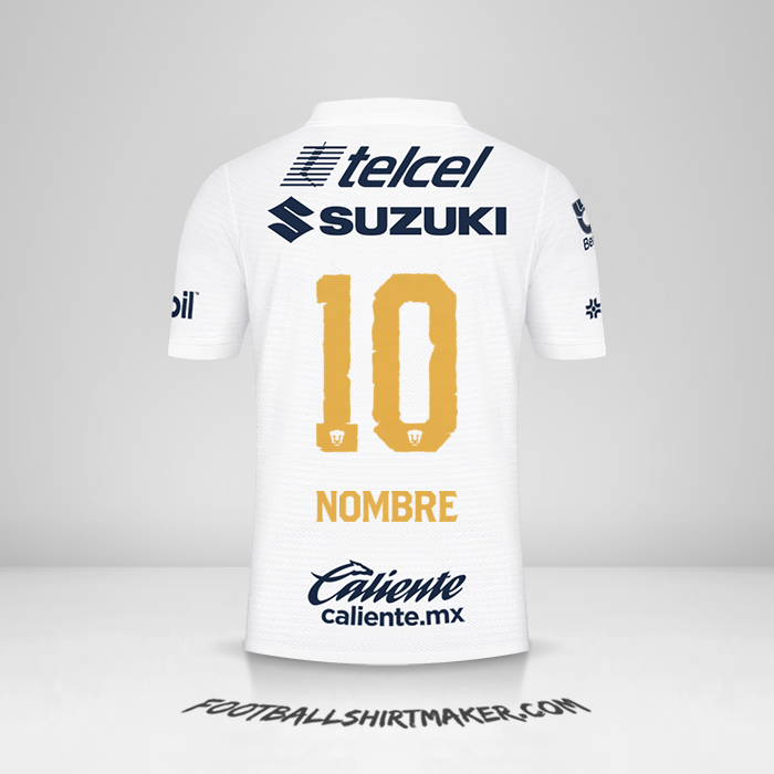 Camiseta Pumas UNAM 2021/2022 -  nombre - 10