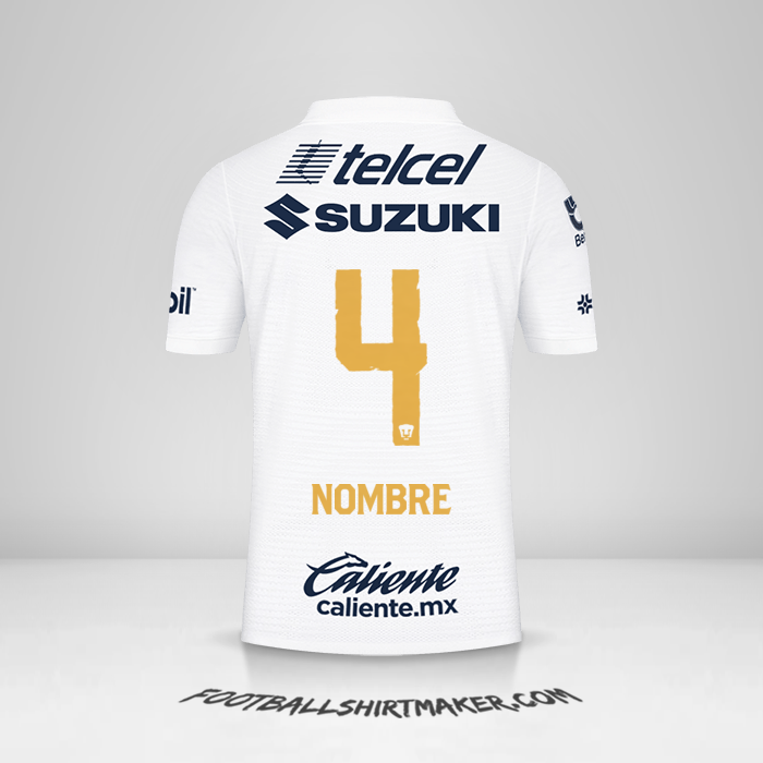 Camiseta Pumas UNAM 2021/2022 -  nombre - 4