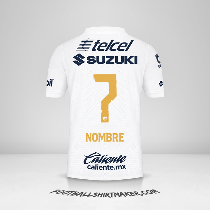 Camiseta Pumas UNAM 2021/2022 -  nombre - 7