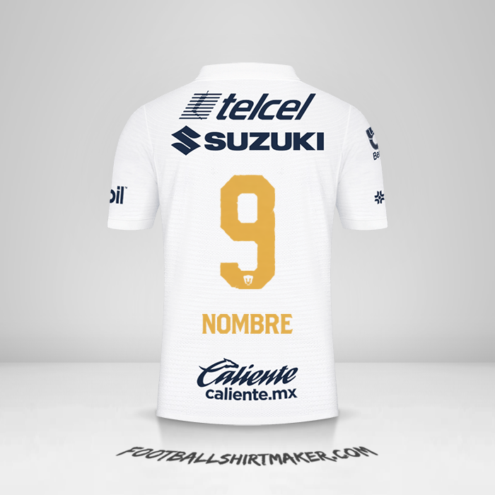 Camiseta Pumas UNAM 2021/2022 -  nombre - 9