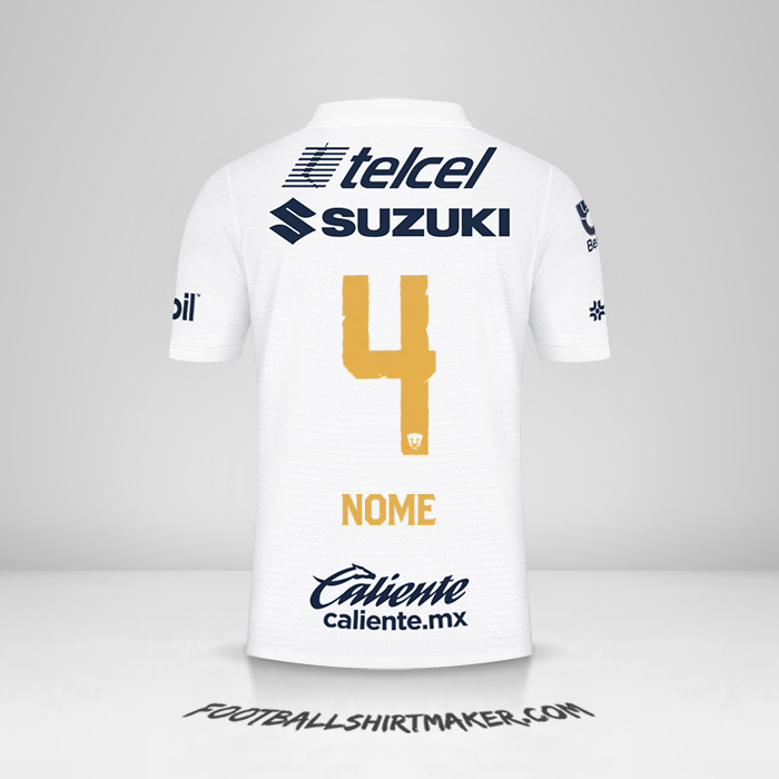 Camisa Pumas UNAM 2021/2022 -  nome - 4