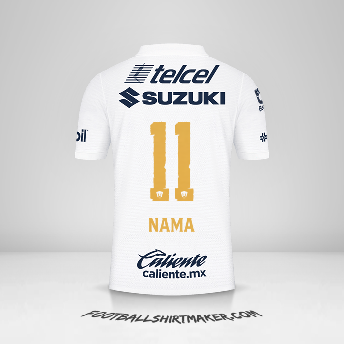 Jersey Pumas UNAM 2021/2022 -  nama - 11