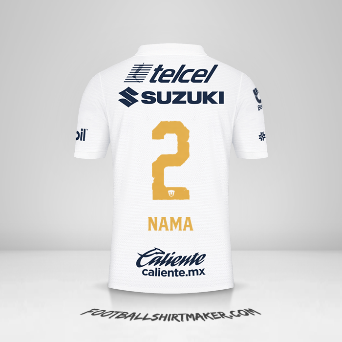 Jersey Pumas UNAM 2021/2022 -  nama - 2