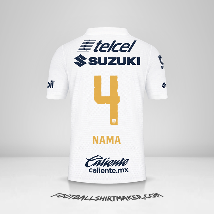 Jersey Pumas UNAM 2021/2022 -  nama - 4