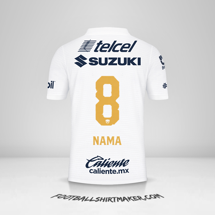Jersey Pumas UNAM 2021/2022 -  nama - 8