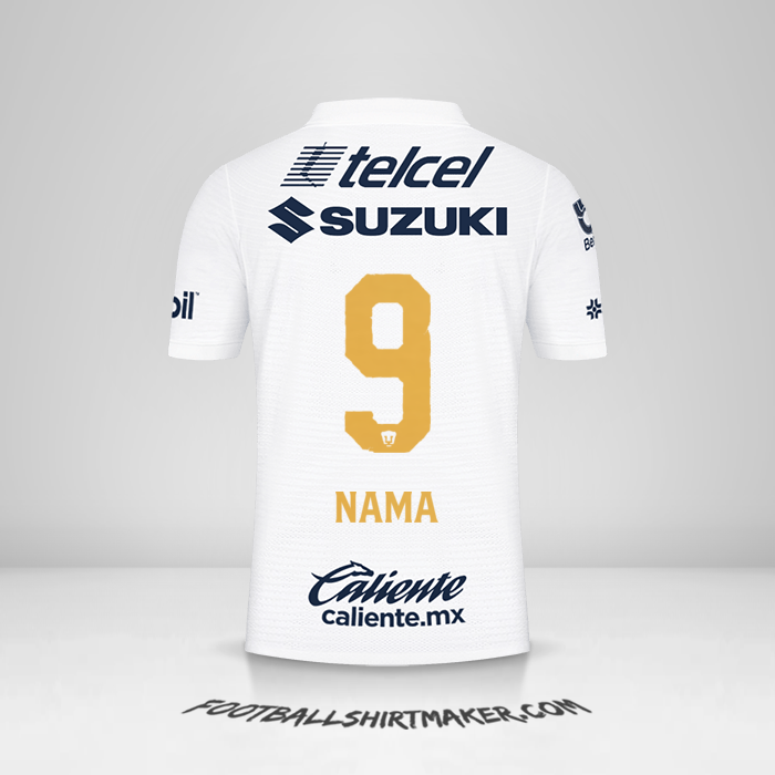 Jersey Pumas UNAM 2021/2022 -  nama - 9