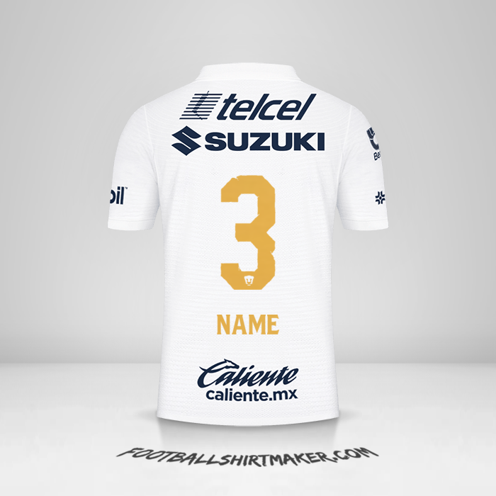 Trikot Pumas UNAM 2021/2022 -  name - 3