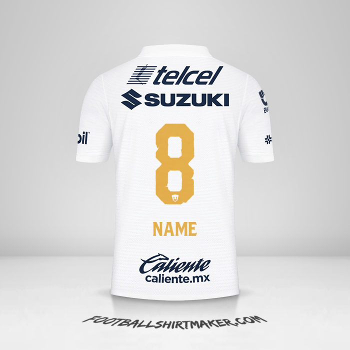 Jersey Pumas UNAM 2021/2022 -  name - 8