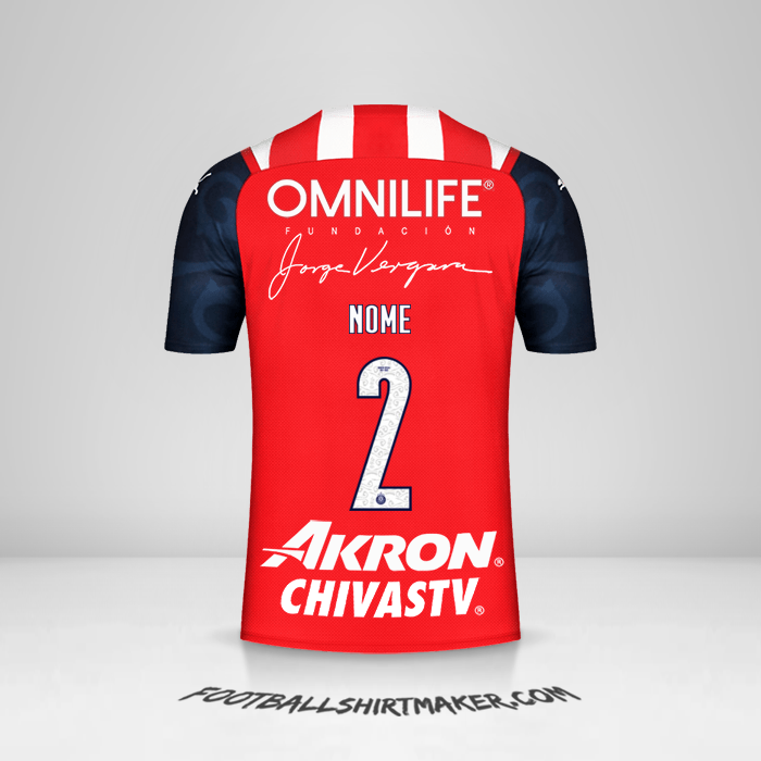 Maglia Guadalajara 2021/2022 -  nome - 2
