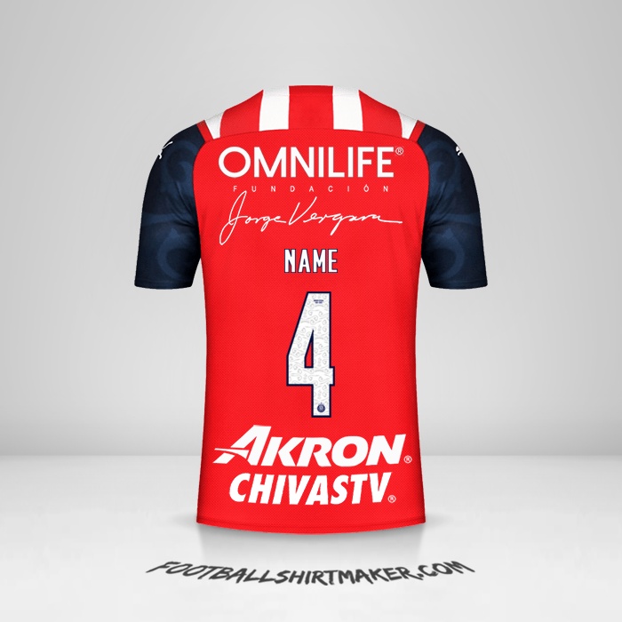 Trikot Guadalajara 2021/2022 -  name - 4