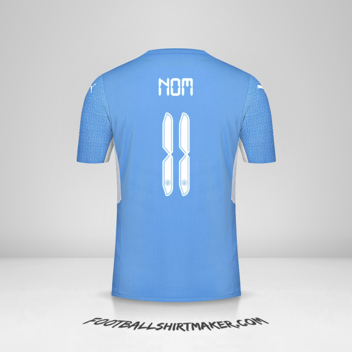Maillot Manchester City Cup 2021/2022 -  nom - 11