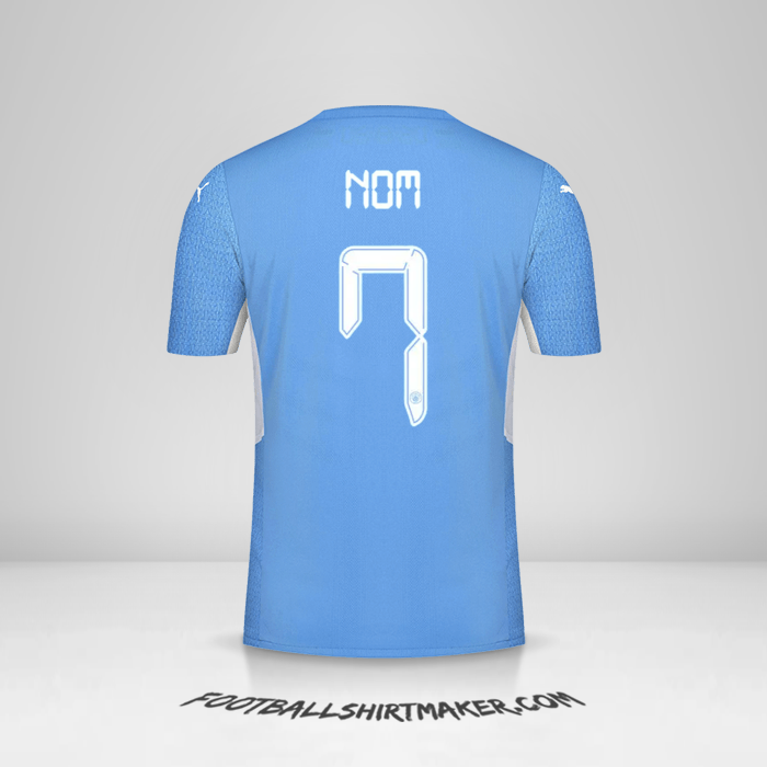 Maillot Manchester City Cup 2021/2022 -  nom - 7