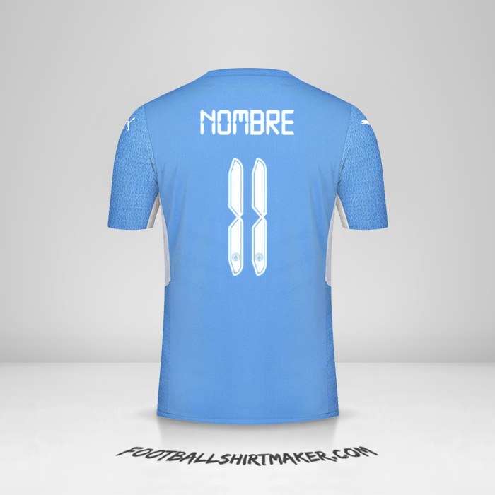 Camiseta Manchester City Cup 2021/2022 -  nombre - 11