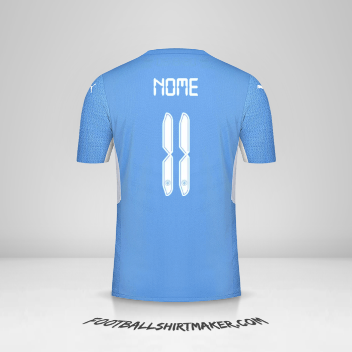 Maglia Manchester City Cup 2021/2022 -  nome - 11