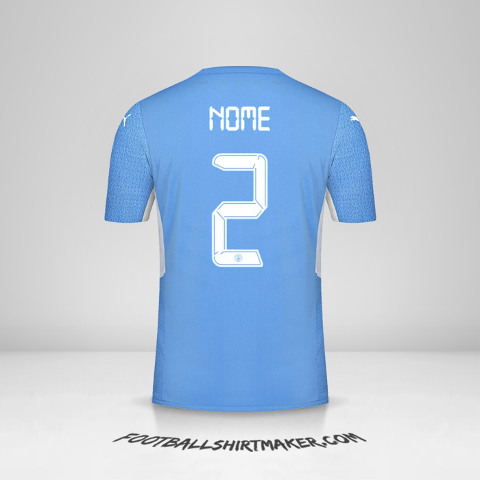 Maglia Manchester City Cup 2021/2022 -  nome - 2
