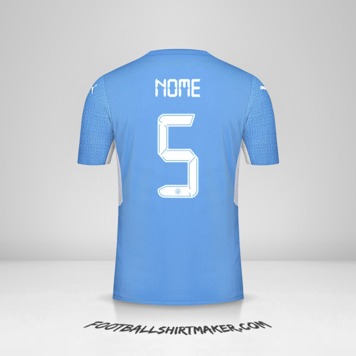 Maglia Manchester City Cup 2021/2022 -  nome - 5