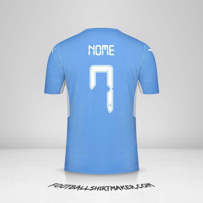 Camisa Manchester City Cup 2021/2022 -  nome - 7