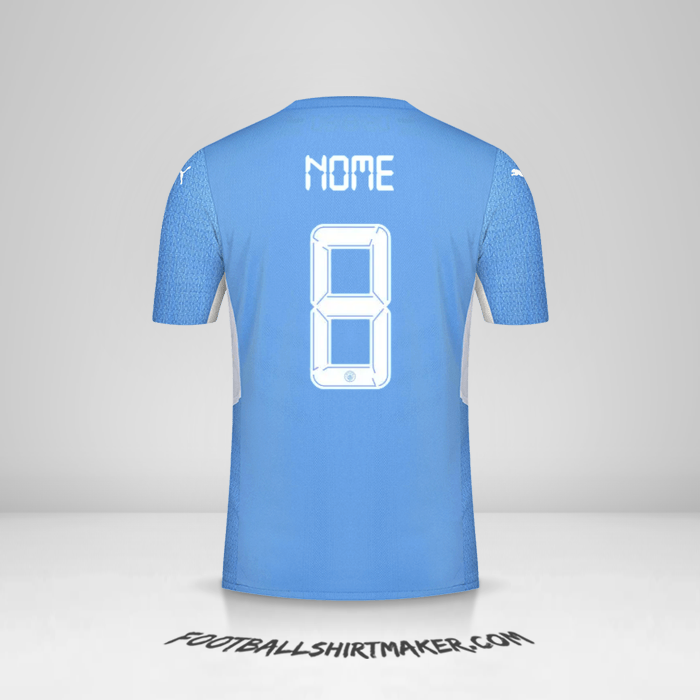 Camisa Manchester City Cup 2021/2022 -  nome - 8