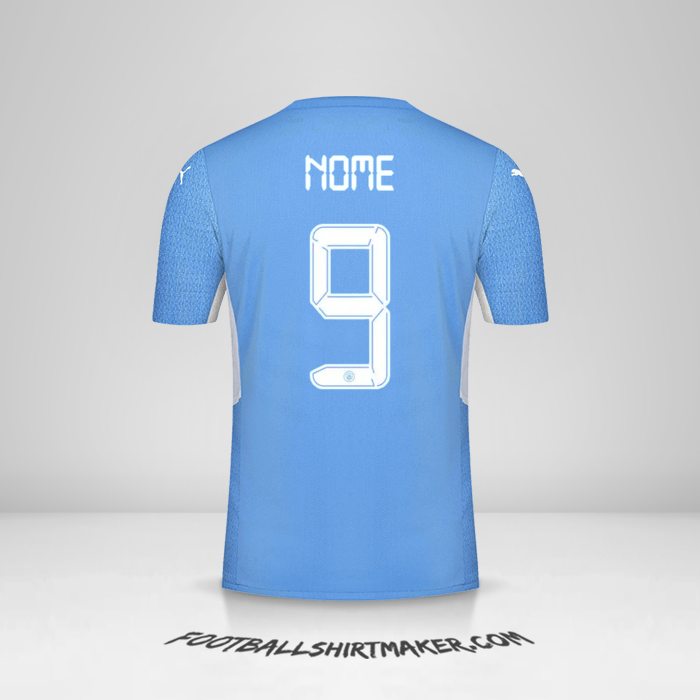 Camisola Manchester City Cup 2021/2022 -  nome - 9