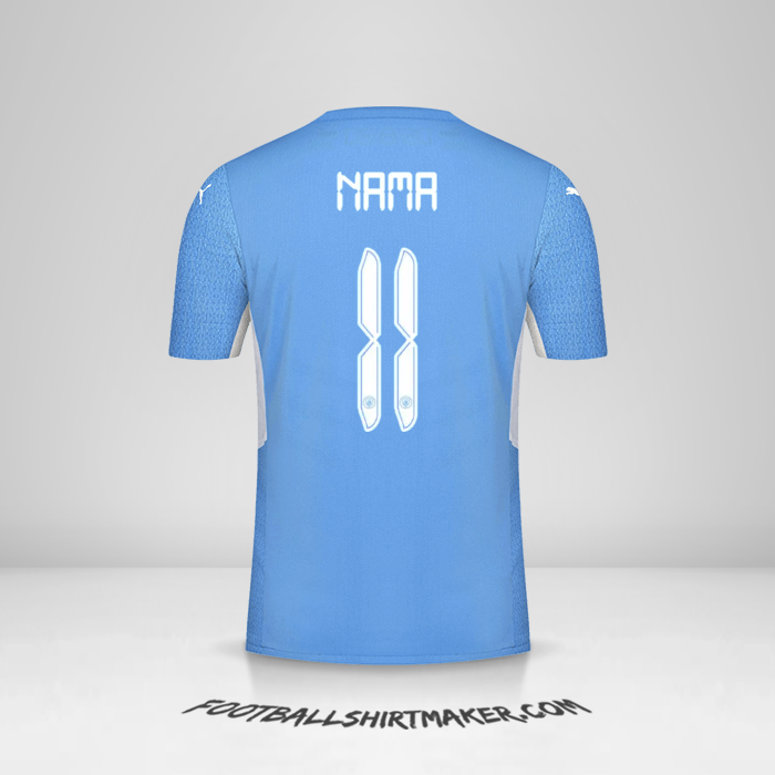 Jersey Manchester City Cup 2021/2022 -  nama - 11