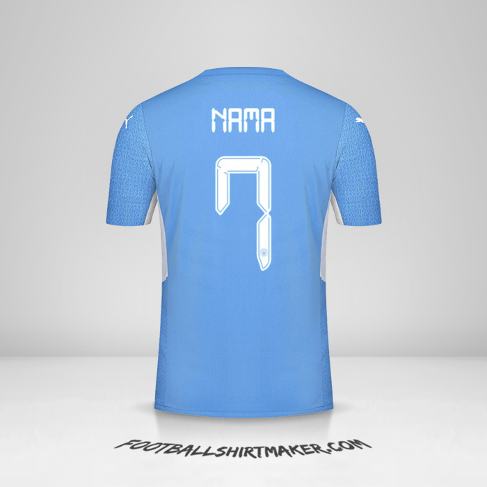 Jersey Manchester City Cup 2021/2022 -  nama - 7