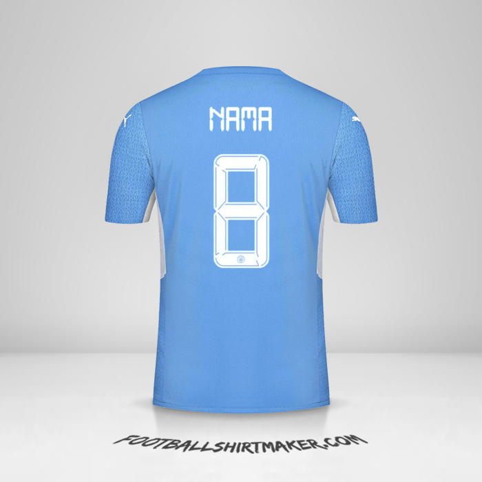 Jersey Manchester City Cup 2021/2022 -  nama - 8