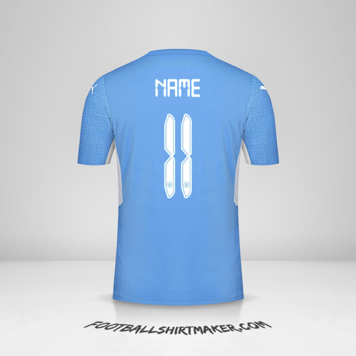 Trikot Manchester City Cup 2021/2022 -  name - 11
