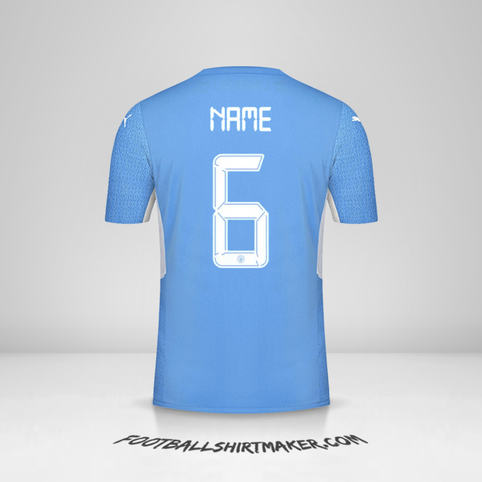 Shirt Manchester City Cup 2021/2022 -  name - 6
