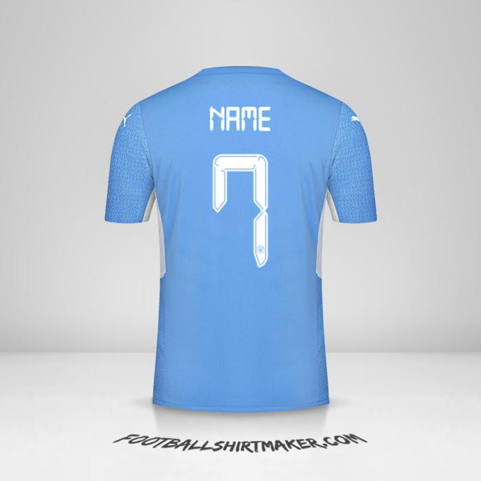 Trikot Manchester City Cup 2021/2022 -  name - 7