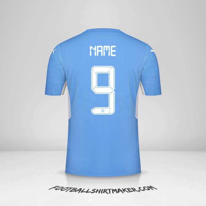 Trikot Manchester City Cup 2021/2022 -  name - 9