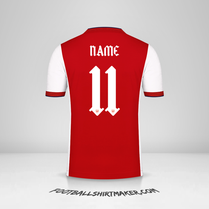 Trikot Arsenal Cup 2021/2022 -  name - 11