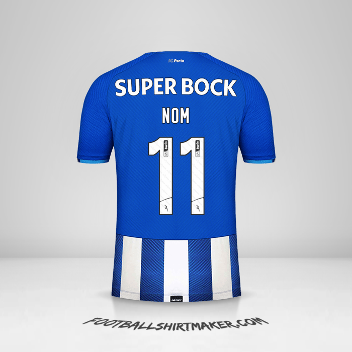 Maillot FC Porto 2021/2022 -  nom - 11