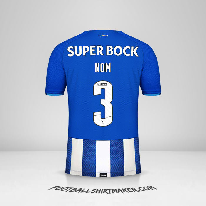 Maillot FC Porto 2021/2022 -  nom - 3