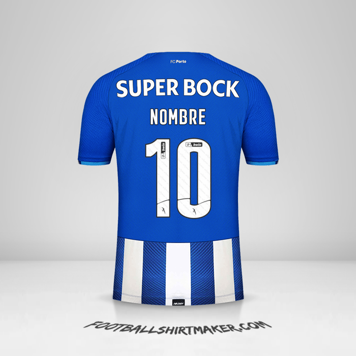 Jersey FC Porto 2021/2022 -  nombre - 10