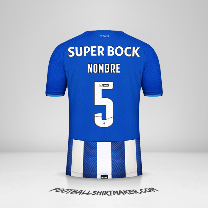 Camiseta FC Porto 2021/2022 -  nombre - 5