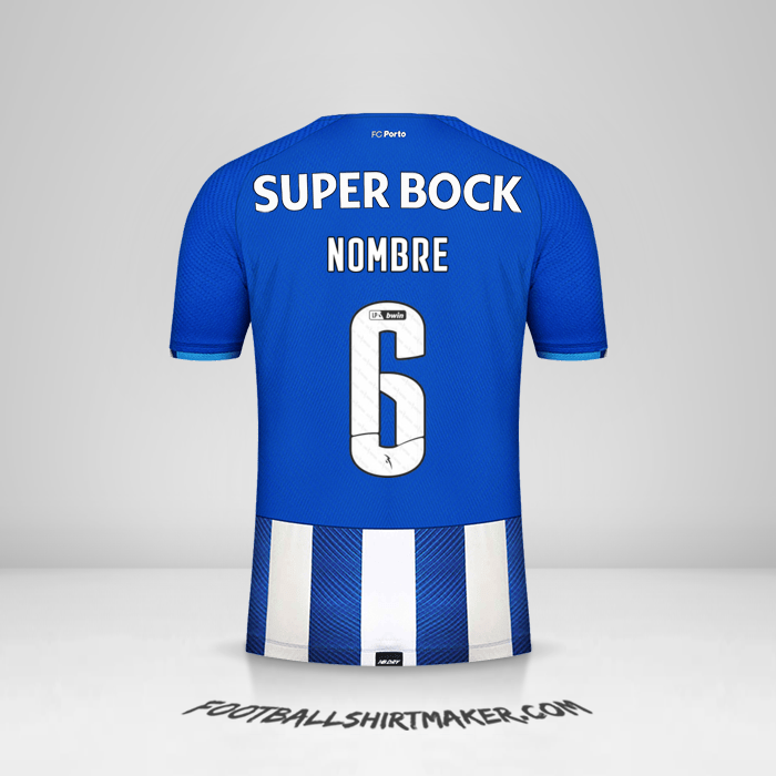 Jersey FC Porto 2021/2022 -  nombre - 6