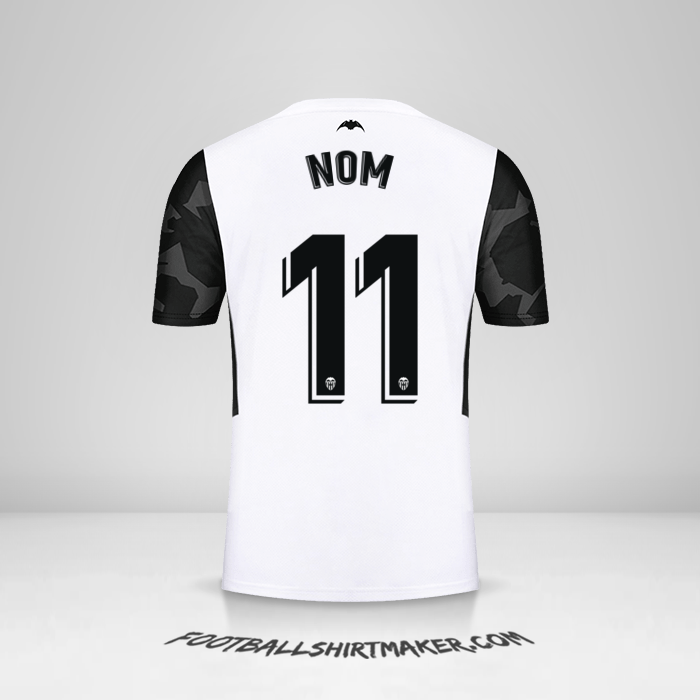 Maillot Valencia CF 2021/2022 -  nom - 11