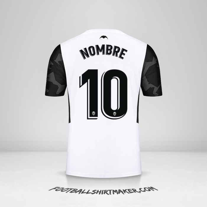 Camiseta Valencia CF 2021/2022 -  nombre - 10