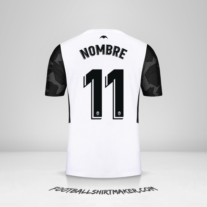Jersey Valencia CF 2021/2022 -  nombre - 11