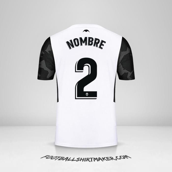Jersey Valencia CF 2021/2022 -  nombre - 2