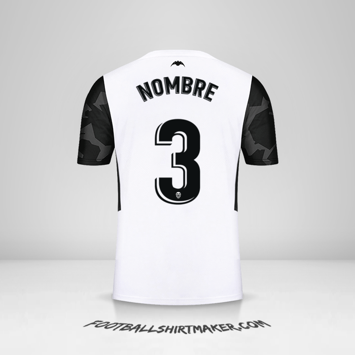 Jersey Valencia CF 2021/2022 -  nombre - 3