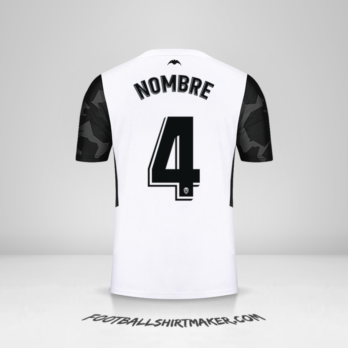 Camiseta Valencia CF 2021/2022 -  nombre - 4