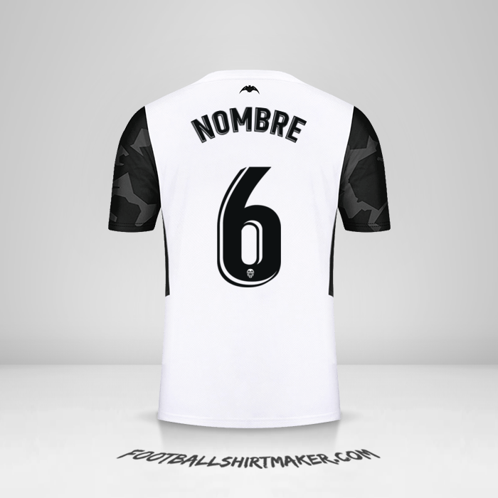 Jersey Valencia CF 2021/2022 -  nombre - 6