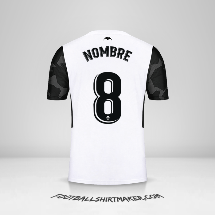 Camiseta Valencia CF 2021/2022 -  nombre - 8
