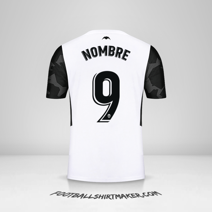 Jersey Valencia CF 2021/2022 -  nombre - 9