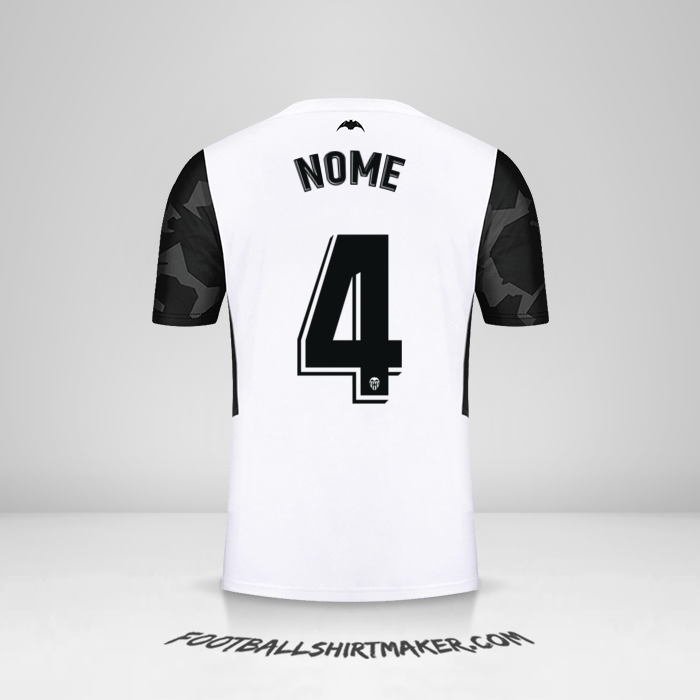 Camisa Valencia CF 2021/2022 -  nome - 4