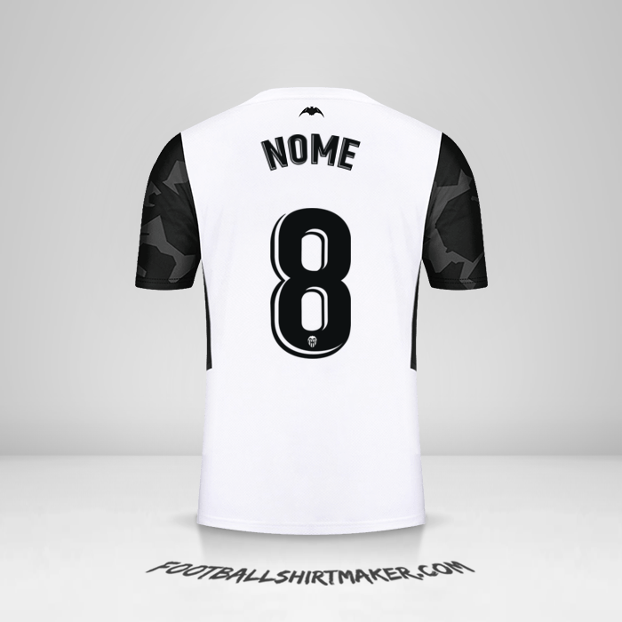 Camisa Valencia CF 2021/2022 -  nome - 8