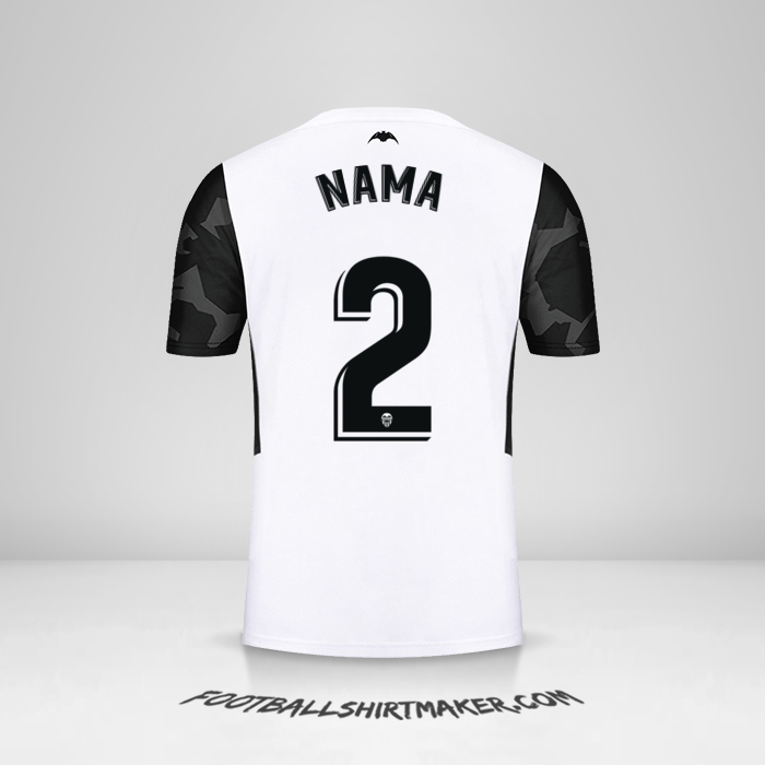 Jersey Valencia CF 2021/2022 -  nama - 2